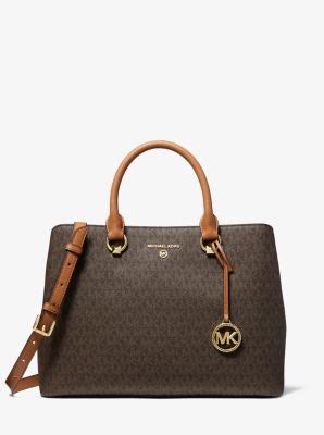 michael kors edith large logo satchel|Edith Large Logo Tote Bag .